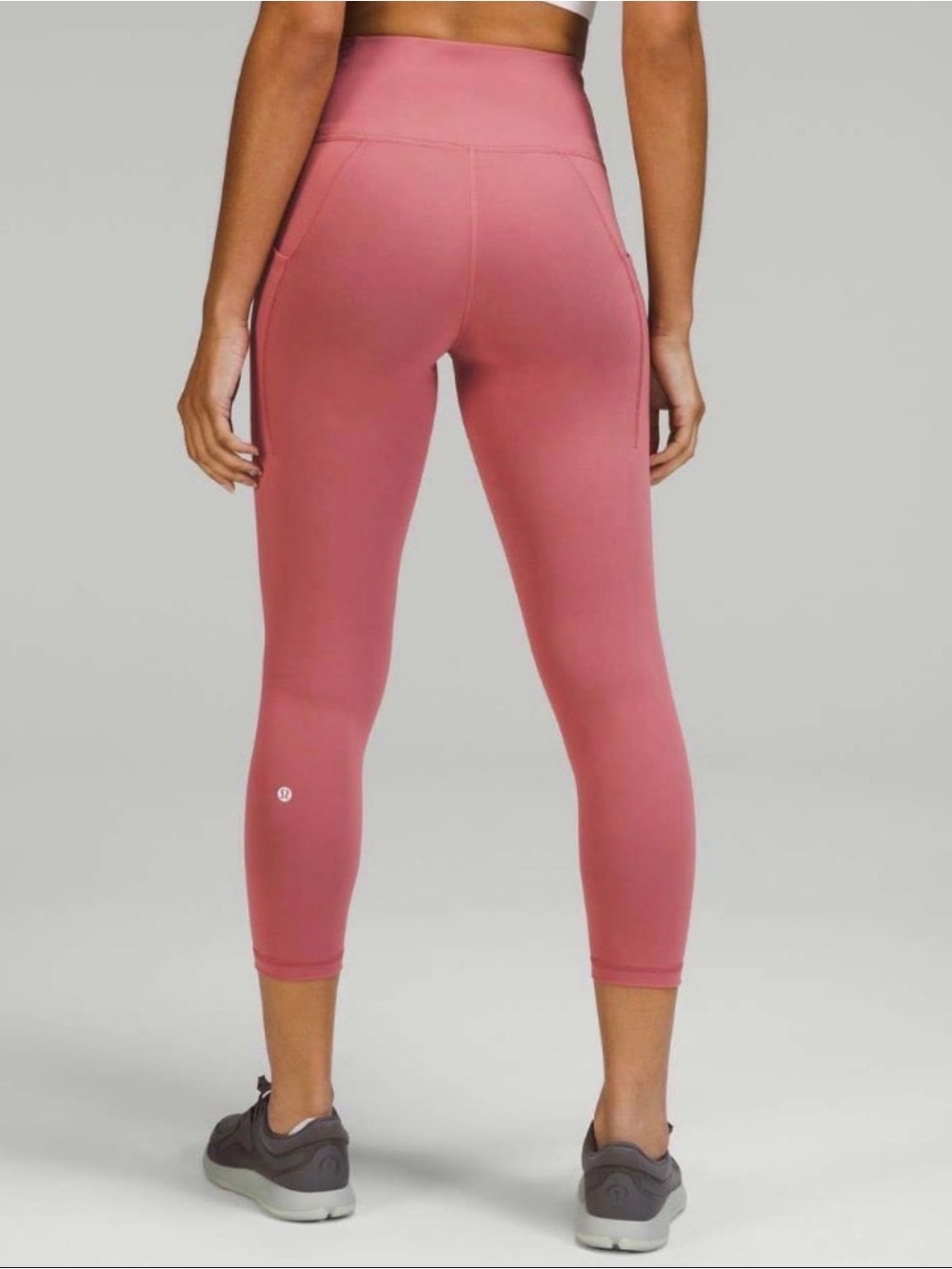Lululemon Pink Wunder Train Leggings 25" Size 4 NWT